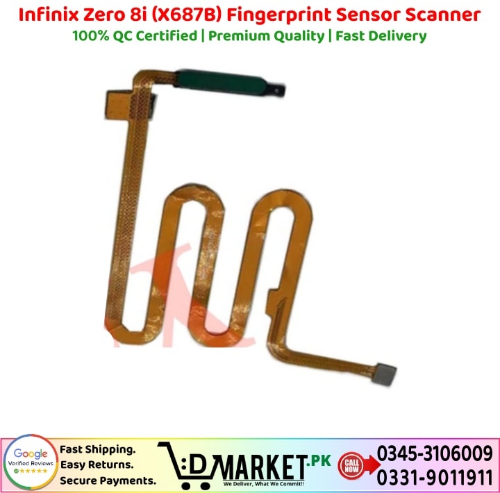Infinix Zero 8i X687B Fingerprint Sensor Scanner Price In Pakistan 1 1