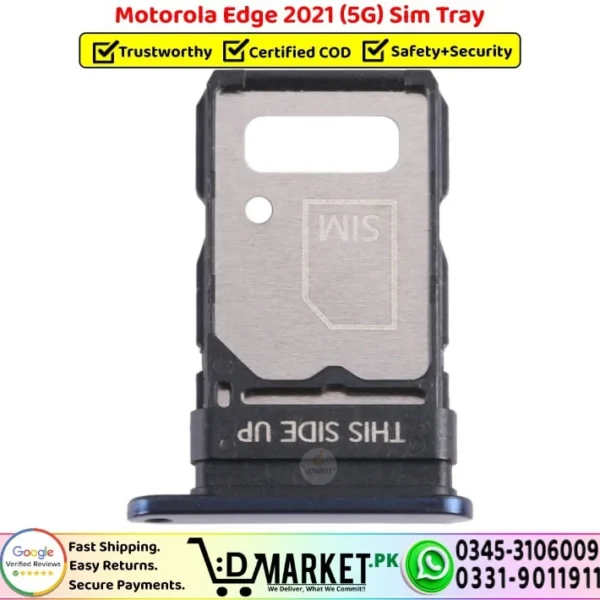 Motorola Edge 2021 5G Sim Tray Replacement - DMarket.Pk