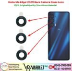 Motorola Edge 2021 Back Camera Glass Lens Price In Pakistan