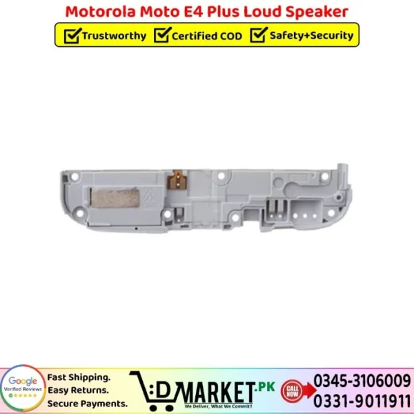 Motorola Moto E4 Plus Loud Speaker Price In Pakistan