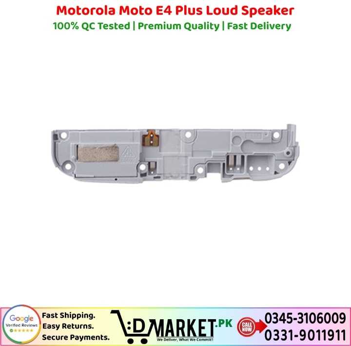 Motorola Moto E4 Plus Loud Speaker Price In Pakistan