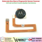 Motorola One Macro Fingerprint Sensor Scanner Price In Pakistan