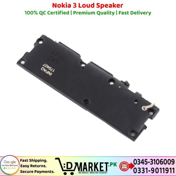 Nokia 3 Loud Speaker Price In Pakistan
