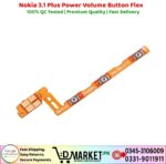 Nokia 3.1 Plus Power Volume Button Flex Price In Pakistan
