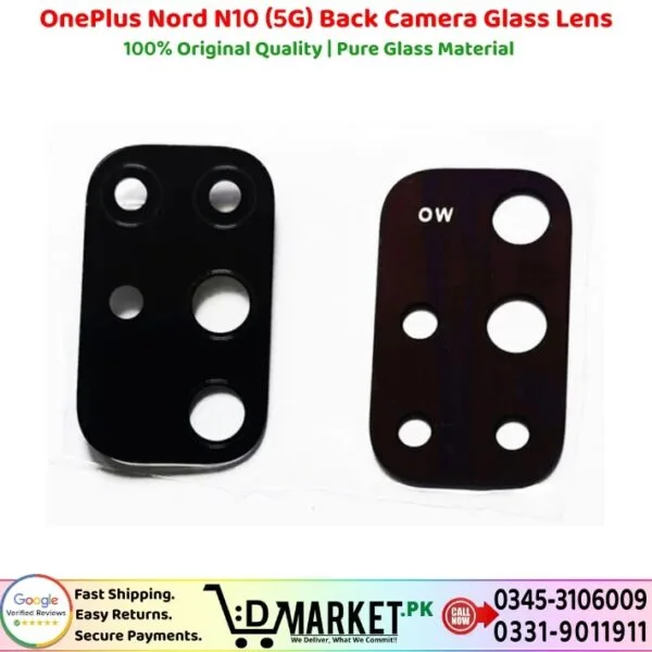 OnePlus Nord N10 5G Back Camera Glass Lens Price In Pakistan