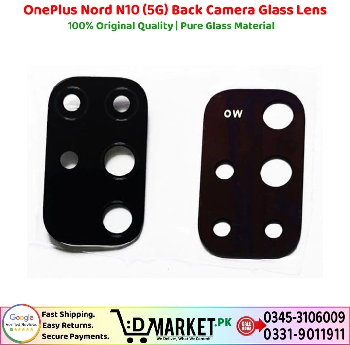 OnePlus Nord N10 5G Back Camera Glass Lens Price In Pakistan