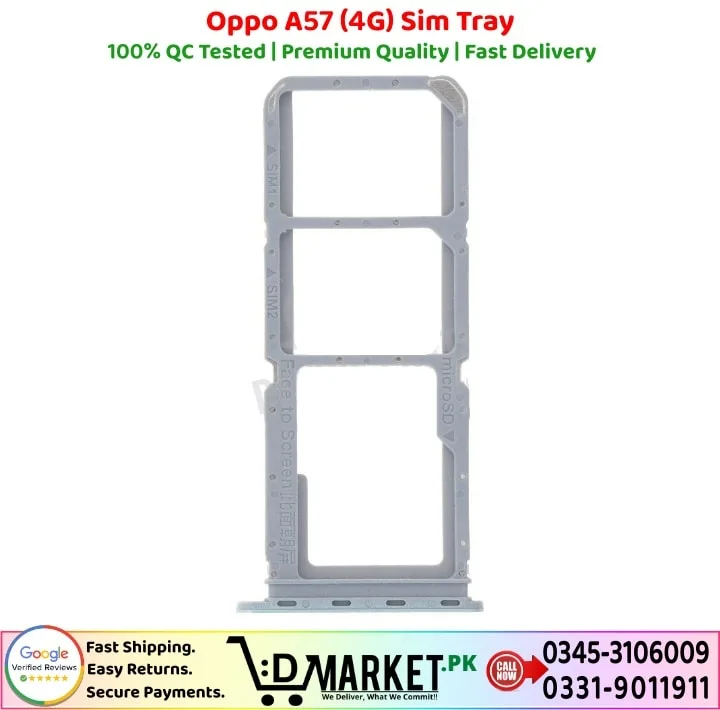 Oppo A57 4G Sim Tray Price In Pakistan