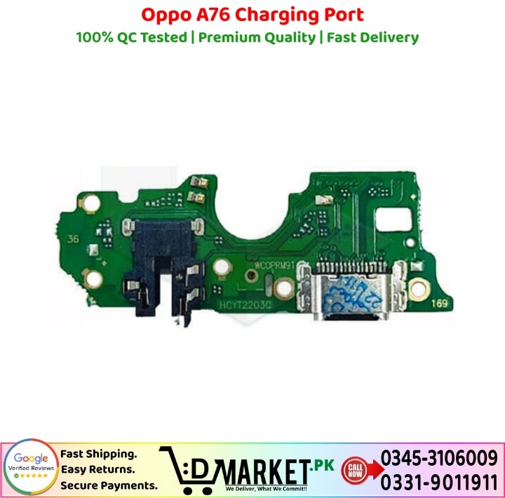 Oppo A76 Charging Port Price In Pakistan