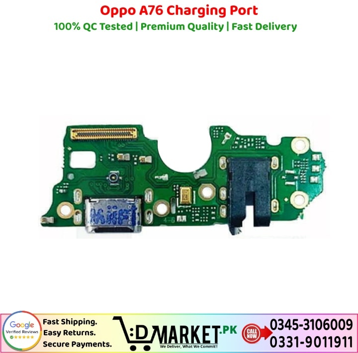 Oppo A76 Charging Port Price In Pakistan