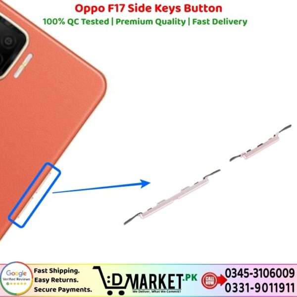 Oppo F17 Side Keys Button Price In Pakistan
