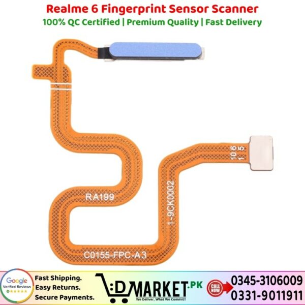 Realme 6 Fingerprint Sensor Scanner Price In Pakistan