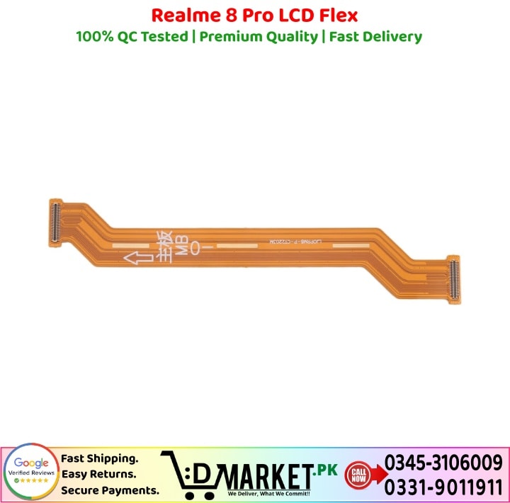 Realme 8 Pro LCD Flex Price In Pakistan