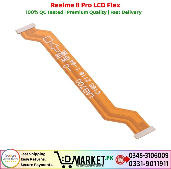 Realme 8 Pro LCD Flex Price In Pakistan