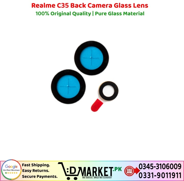 Realme C35 Back Camera Glass Lens Price In Pakistan