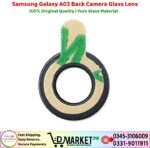 Samsung Galaxy A03 Back Camera Glass Lens Price In Pakistan