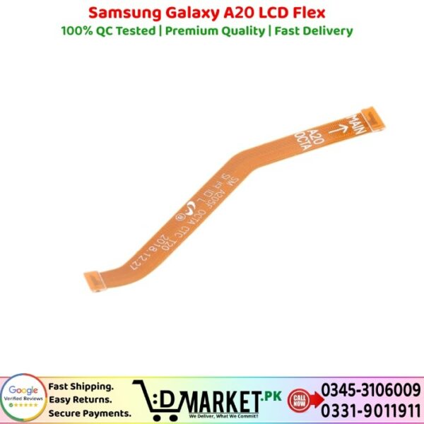 Samsung Galaxy A20 LCD Flex Price In Pakistan