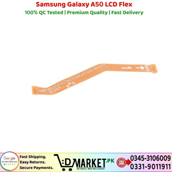 Samsung Galaxy A50 LCD Flex Price In Pakistan