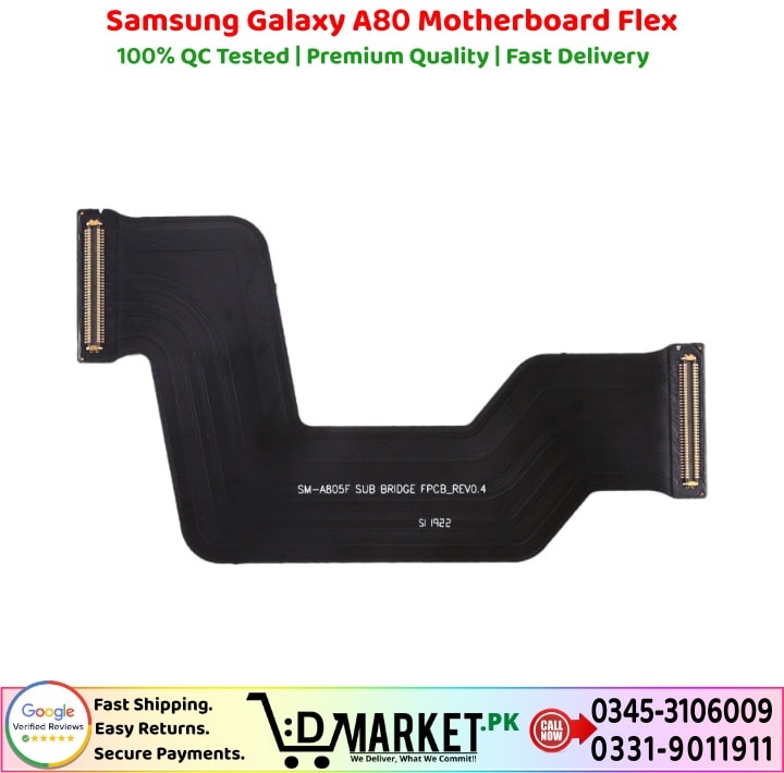 Samsung Galaxy A80 Motherboard Flex Price In Pakistan