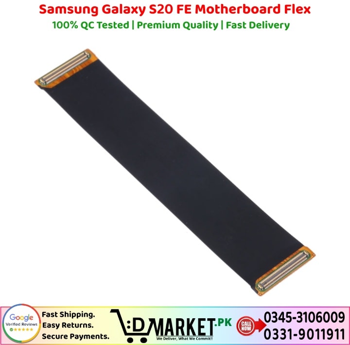 Samsung Galaxy S20 FE Motherboard Flex Price In Pakistan