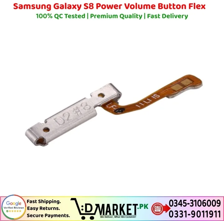 Samsung Galaxy S8 Power Volume Button Flex Price In Pakistan