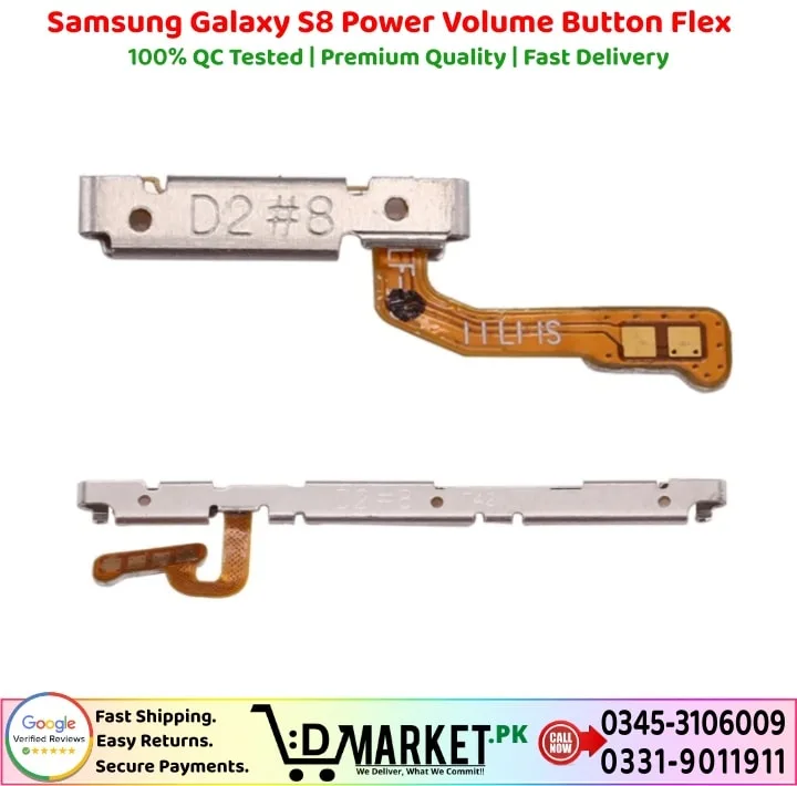 Samsung Galaxy S8 Power Volume Button Flex Price In Pakistan