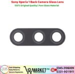 Sony Xperia 1 Back Camera Glass Lens Price In Pakistan