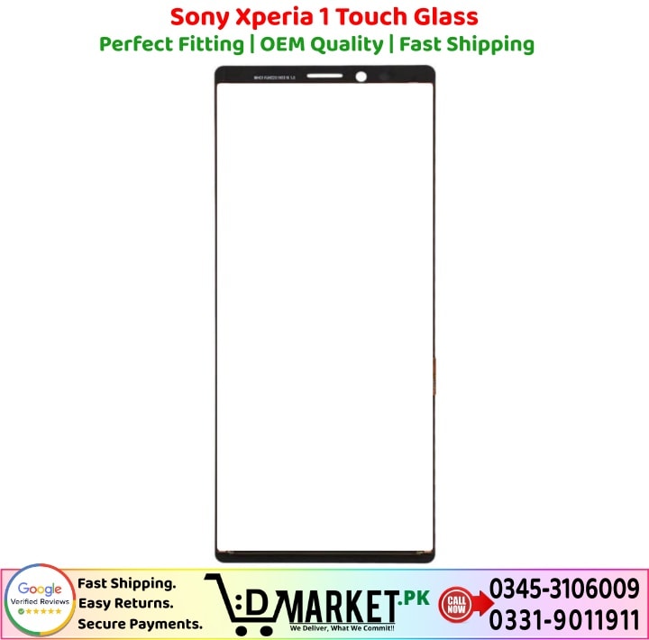 Sony Xperia 1 Touch Glass Price In Pakistan