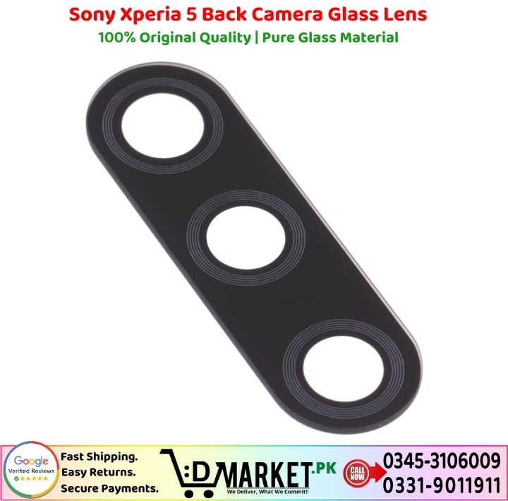 Sony Xperia 5 Back Camera Glass Lens Price In Pakistan