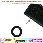 Sony Xperia XZ2 Compact Back Camera Glass Lens Price In Pakistan