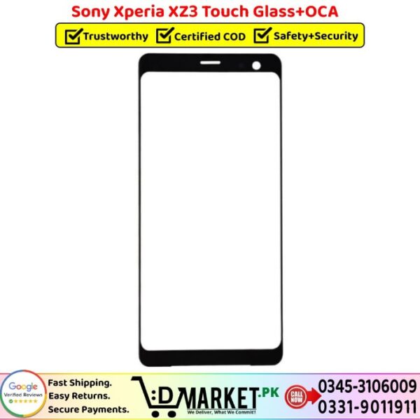 Sony Xperia XZ3 Touch Glass Price In Pakistan
