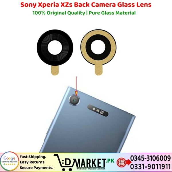 Sony Xperia XZs Back Camera Glass Lens Price In Pakistan