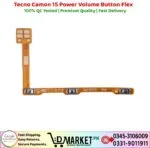 Tecno Camon 15 Power Volume Button Flex Price In Pakistan