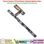 Tecno Camon 15 Pro Power Volume Button Flex Price In Pakistan