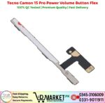 Tecno Camon 15 Pro Power Volume Button Flex Price In Pakistan