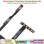 Tecno Camon 17 Pro Power Volume Button Flex Price In Pakistan