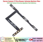 Tecno Camon 17 Pro Power Volume Button Flex Price In Pakistan