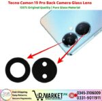 Tecno Camon 19 Pro Back Camera Glass Lens Price In Pakistan