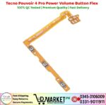 Tecno Pouvoir 4 Pro Power Volume Button Flex Power Volume Button Flex Price In Pakistan