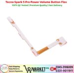 Tecno Spark 5 Pro Power Volume Button Flex Price In Pakistan