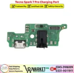 Tecno Spark 7 Pro Charging Port Price In Pakistan