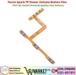 Tecno Spark 7P Power Volume Button Flex Price In Pakistan