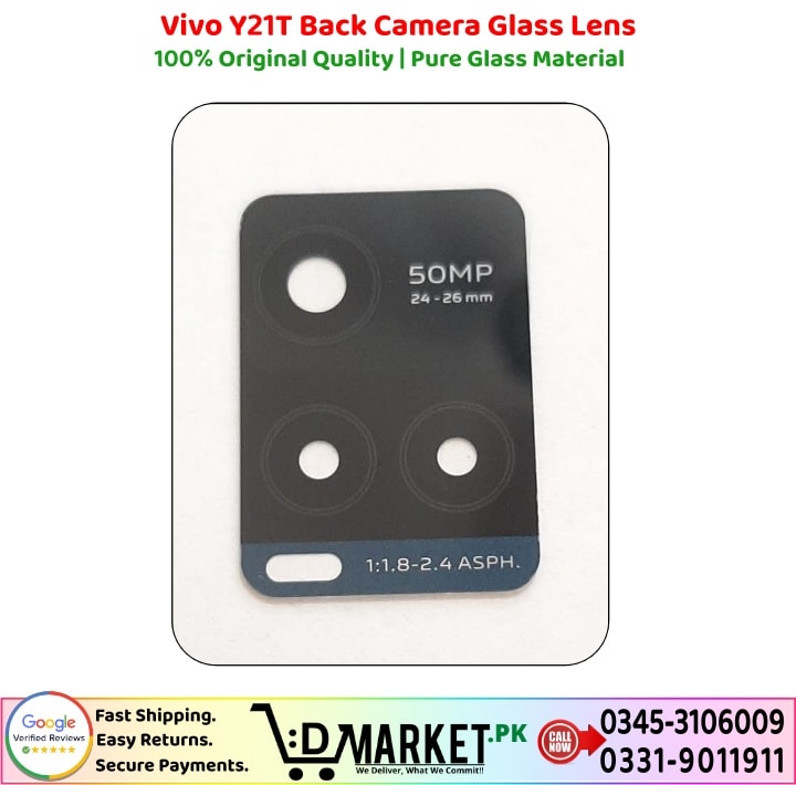 Vivo Y21T Back Camera Glass Lens Price In Pakistan 1 1