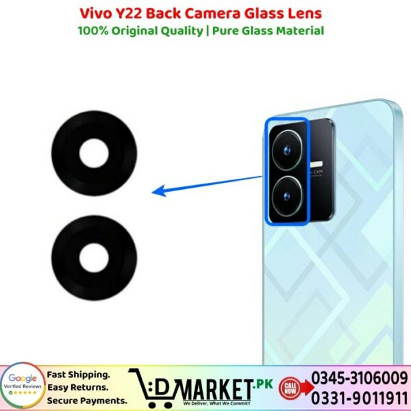 Vivo Y22 Back Camera Glass Lens Price In Pakistan