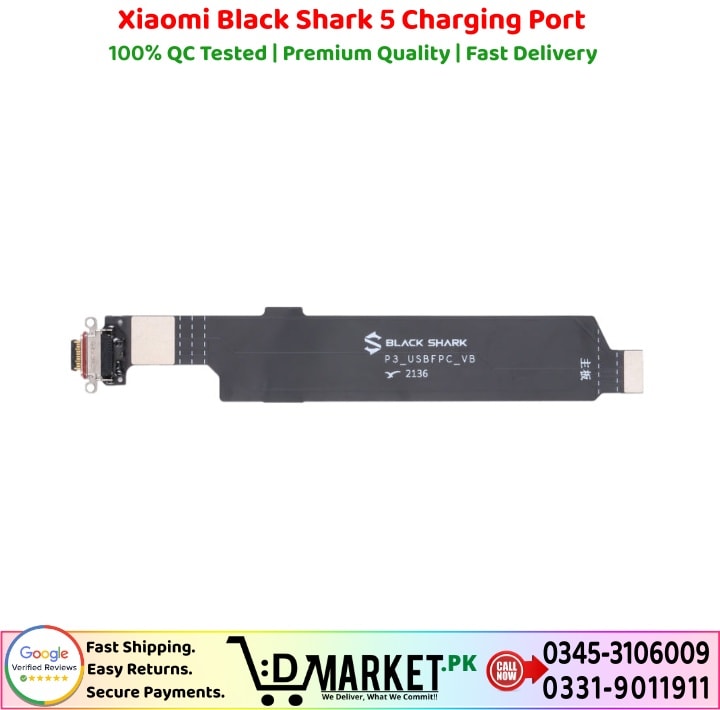Xiaomi Black Shark 5 Charging Port Price In Pakistan