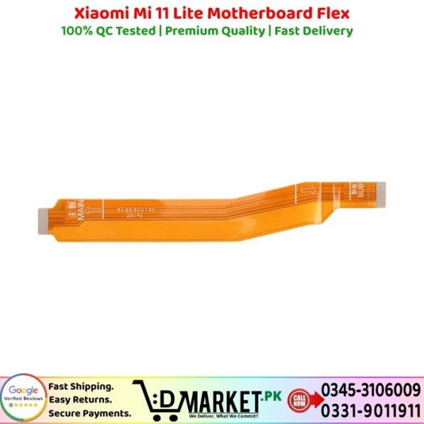 Xiaomi Mi 11 Lite Motherboard Flex Price In Pakistan