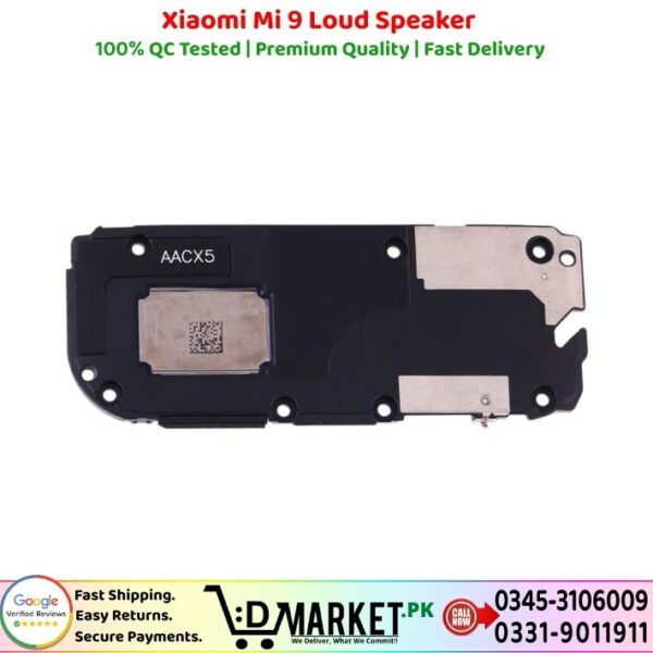 Xiaomi Mi 9 Loud Speaker Price In Pakistan