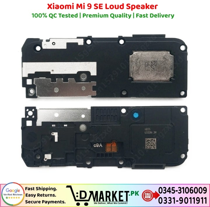 Xiaomi Mi 9 SE Loud Speaker Price In Pakistan