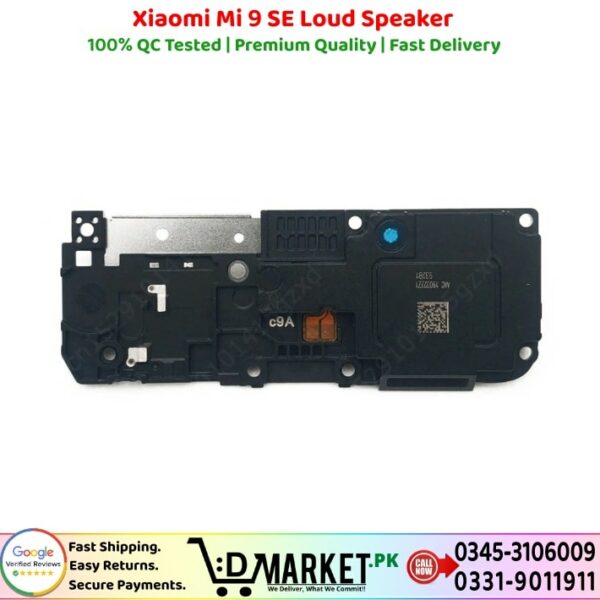 Xiaomi Mi 9 SE Loud Speaker Price In Pakistan