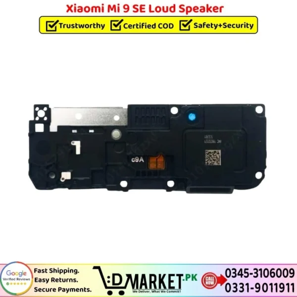 Xiaomi Mi 9 SE Loud Speaker Price In Pakistan