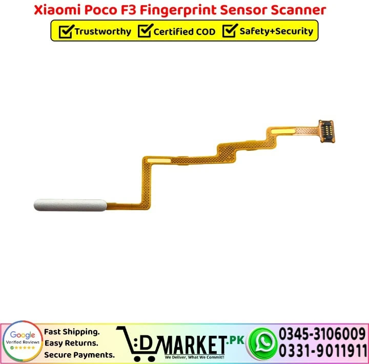 Xiaomi Poco F3 Fingerprint Sensor Scanner - DMarket.Pk